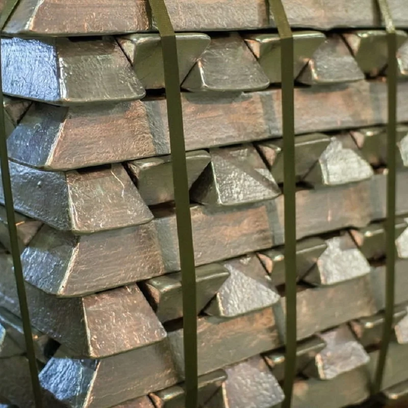 Бронзовая чушка БрО10Ф1 ГОСТ 614-97