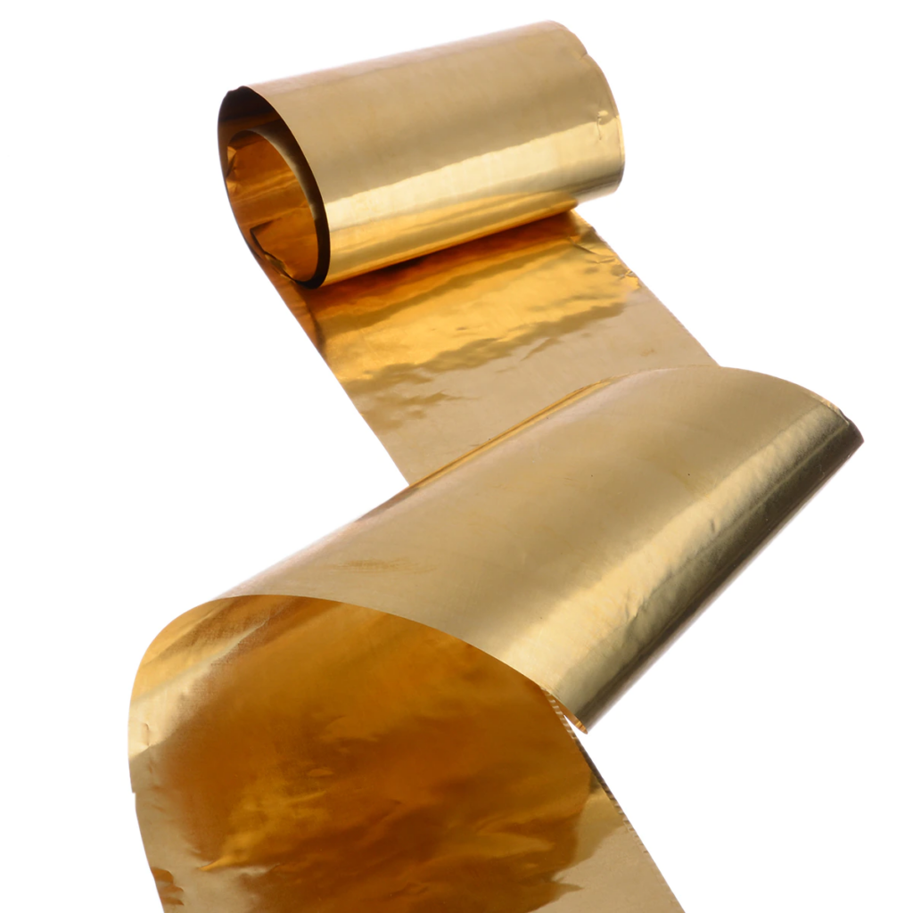 Фольга из золота 0.04 мм 3л 99.9 ГОСТ 24552-2014