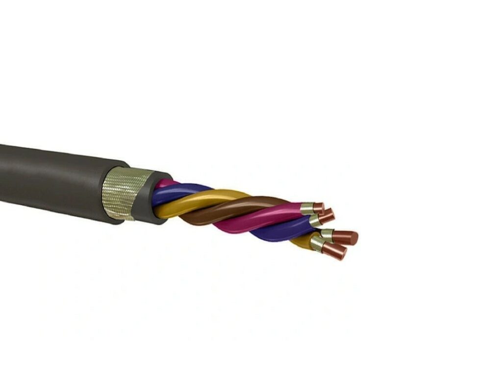 Кабель и провод геофизический 3 0,12 мм2 медь ПНТЭО