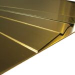 Латунный анод Горячекатаный 1700 мм 600 мм 11 мм Л70 ГОСТ 2208-2007