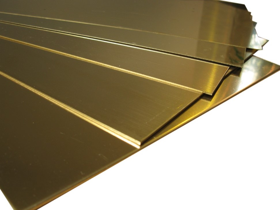 Латунный анод Горячекатаный 1000 мм 100 мм 11 мм Л68 ГОСТ 2208-2007