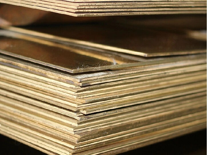 Латунный лист 11 мм 600 мм 1000 мм Л90 ГОСТ 2208-2007