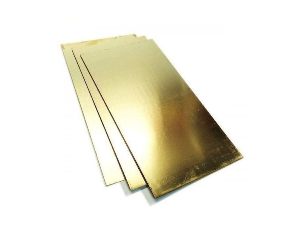 Латунная пластина горячекатаная 10 10 10 Л68 ГОСТ 2208-2007