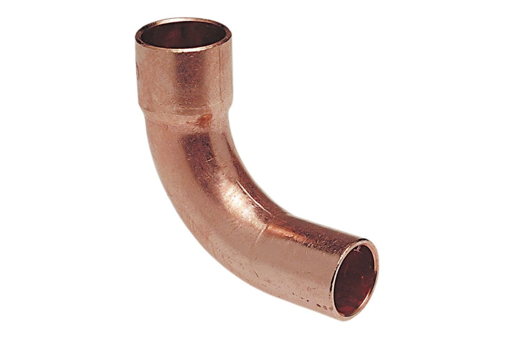 Медно-никелевый отвод 30 105 мм 3 мм МНЖ 5-1 ГОСТ 17217-18