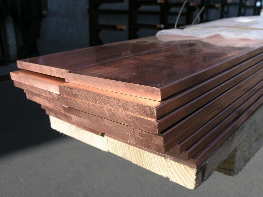 Медная полоса 1,4 мм М1 ГОСТ 1173-2006