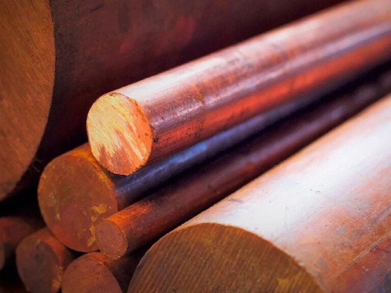 Медный пруток прессованный 110 мм М00к ГОСТ 1535-2016