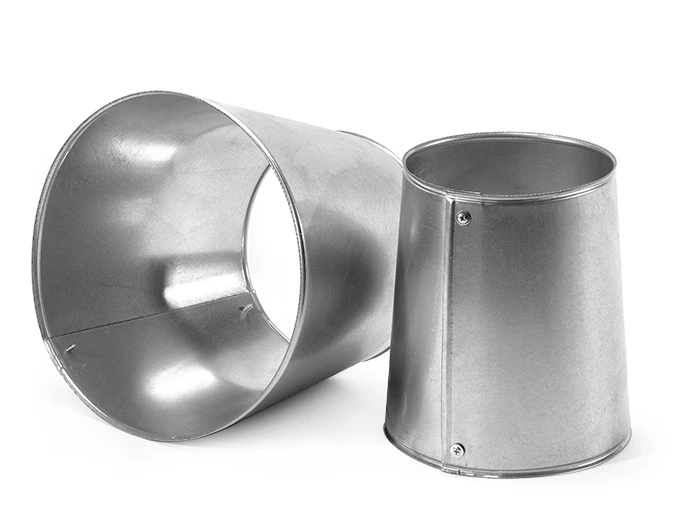 Переход кожуха из нержавеющей стали 725 мм