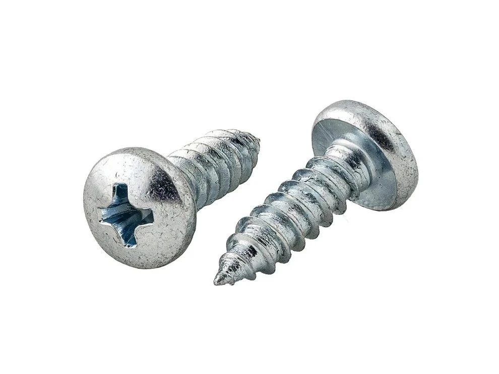 Самонарезающие винты с полукруглой головкой 5 мм 45 мм ГОСТ 10621-80