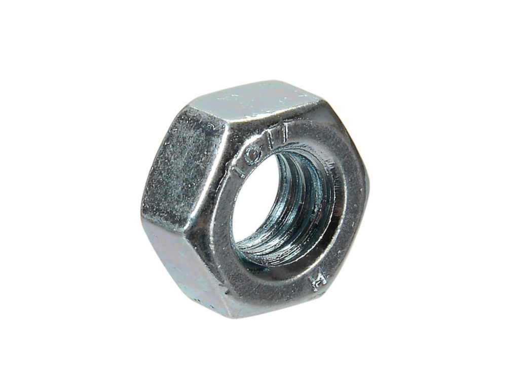 Шестигранная гайка нормальная 3 мм 2.4 мм AISI 304 DIN 934