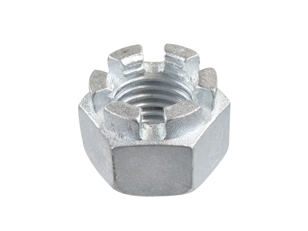 Шестигранные гайки прорезные 5 мм 0.8 мм 6.7 мм 1.4 мм ГОСТ 5918-73