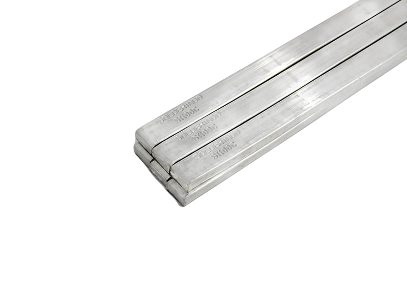 Индиевый припой СИн-20. Слиток 10х15х175