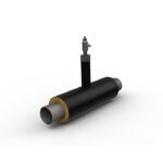 Тройник с шаровым краном воздушника в ППУ изоляции