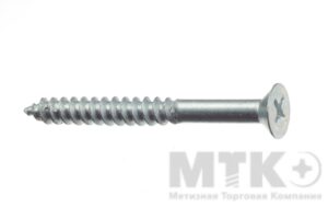 Шурупы с потайной головкой ГОСТ 1145 оцинкованные (3,0 x 30)