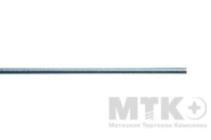 Шпилька резьбовая 4.8 оцинкованная (1м) 45° (12,0)